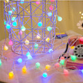 Miniatyrbilde 4 av 4: LED Julelys Utendørs Campingtelt Baldakin Bryllupsdekorasjon Små Stjernelys Kulelyktstreng (Farge) (Batterimodell) 3M30 lys