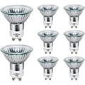 Miniatyrbilde 2 av 5: REMAKE GU10 halogenlampe 50W dimbar, 220V GU10 halogenlampe 2-polet, 2800K varm hvit lys, 700 lumen - Perfekt