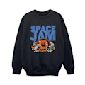Miniatyrbild 1 av 4: Space Jam: En ny arv Pojkar Tune Squad Sweatshirt 3-4 år Blå Svart 3-4 år