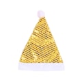 Miniatyrbild 5 av 5: Julhatt med paljetter Tomtehatt semesterrekvisita Jul Nyår festdekoration Guld