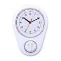 Miniatyrbild 4 av 4: Väggklocka & Timer - Klocka med Timerfunktion Röd