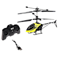 Miniatyrbild 2 av 5: REMAKE USB Laddad RC Helikopter med Ljus, Mini RC Drone med Gyro, Krockssäker RC Leksak för Pojkar, Barnpresent Gul