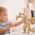 Pikkukuva 4 / 5: 10 kpl Godzilla-elokuvan hirviöitä Godzilla vs. Kong -lelu Raton Mosla King Kidora Kolmipäinen Lohikäärme Puzzle Tähti Käsintehty Nuken Koriste Kuningas...