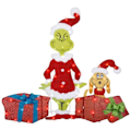 Miniatyrbillede 2 af 5: REMAKE Grinch Julepynt Havedekorationer Skilte 1 1