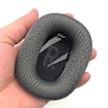Miniatyrbild 5 av 11: Ersättningsöronsnäckor för AirPods Max Hörlurar Kudde Mesh Tyg Öronmuffar Skydd Öronkuddar 0.05 Silver