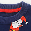 Miniatyrbild 5 av 5: Pojkar Dinosaurie Tryckt Långärmad Casual Sweatshirt Glow in the Night Tröja Jul 7 år