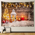 Miniatyrbilde 1 av 5: 1 stk 150 x 130 cm Julteppe Romdekorasjon Tape