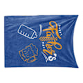 Miniatyrbillede 3 af 3: Tæppe Transparent Åndbar Polyester Print Lyse Farve Maskinvaskbar Fars Dag Gave BL331‑1 100x120cm