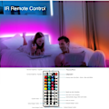 Miniatyrbild 3 av 5: REMAKE LED-remsor, 10m LED-remsor med 44-knappars fjärrkontroll, flexibel 5050 RGB-färgväxlande LED-belysning för sovrum, fest 10M