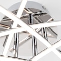 Miniatyrbilde 5 av 5: REMAKE 35W LED taklampe, buet design, 5 innebygde LED-er, 3500LM for stue/soverom hvit