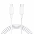Miniatyrbild 4 av 4: REMAKE 25W USB-C snabbladdare + USB-C till USB-C kabel Vit för iPhone 16 Pro Max, iPhone 16 Pro, iPhone 16, iPhone 16 Plus Vit