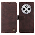 Miniatyrbillede 1 af 4: Xiaomi Redmi 14C Wallet Case Læder Brun