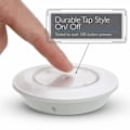Miniatyrbilde 3 av 5: Trådløs LED-pucklampe med fjernkontroll, 5 dagslys, hvit LED, 30 minutters timer, pantry, benk, 6-pakning