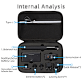 Miniatyrbilde 4 av 5: Mini Oppbevaringsveske for DJI Action 4 Etui Håndveske Beskyttelsesboks for DJI Osmo Action 4 Kameratilbehør