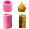 Miniatyrbillede 1 af 5: REMAKE 2-pak 3D forme til stearinlysfremstilling (a-5-f6) U