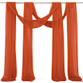 Miniatyrbilde 1 av 4: REMAKE Bryllupsbue Chiffon Stoff Draperi Bryllupsdraperi Bue Dekorasjon Bryllupsdekor