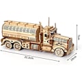 Miniatyrbillede 3 af 5: Cuteefun 3D Træpuslespil Tankbil Mekanisk Model Kit til Voksne til at Bygge Mekanisk Trækonstruktionssæt Sæt til Fødselsdag Fars Dag