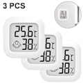 Miniatyrbillede 4 af 5: Pakke Indendørs Termometer Hygrometer Digital Hygrometer Rumtermometer til Hjemmet Høj Præcision Temperatur