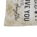 Miniatyrbillede 4 af 5: Fars Dag Tæppe Personaliserede Dobbeltsidet Bred Appliqué Sofa Tæppe Til Soveværelse Sofa Kontor 150x120cm / 59.06x47.24in