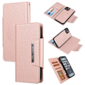 Miniatyrbild 1 av 4: SKALO iPhone 13 DOLIZMA 2 i 1 Magnetiskt Plånboksfodral - Rosa