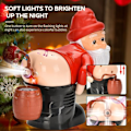 Miniatyrbillede 4 af 5: Julemandens Bobleblæser, Automatisk Julemandens Boblemaskine med Blinkende Lys