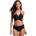 Miniatyrbillede 1 af 5: Push-up bikini sæt i mørk farve med halter hals sort L