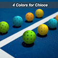 Pikkukuva 4 / 5: Pickleball-palloja, 40 reiälliset ulkokäyttöön tarkoitetut pickleball-palloja, USA Pickleball -hyväksytty, 4 ja 12 pallon pakkaus