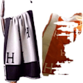 Miniatyrbillede 4 af 5: REMAKE Plaid H Filt Cashmere Blanding Hæklet Bærbar Grå WELLNGS