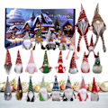 Miniatyrbillede 5 af 5: Julemandens Adventskalender 2024 | 24-delt Julemandens Dekorerede Adventskalender | 24 Dages Nedtælling til Jul Samlefigur