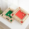 Miniatyrbillede 2 af 5: Shut The Box Terningspil til 4 Spillere - Perfekt til Familiemøder og Fester