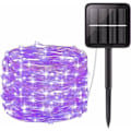 Miniatyrbillede 2 af 5: 100 LED Udendørs Lys Batteridrevet, Festlig, Bryllup, Fødselsdag, FEST, NYTÅR Dekoration, H??USER ETC (8 Tilstande, Udendørs Belysning)