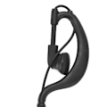 Miniatyrbild 4 av 5: BEL-7643670090723-Walkie Talkie Headset Walkie Talkie Headset M Huvudljudsystem Svart för Restaurang Lager