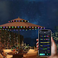 Miniatyrbild 5 av 5: 10m 50 LED utomhus ljusslingor med appkontroll