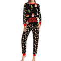 Miniatyrbild 1 av 5: TIMIFIS Julpyjamas för Familjen Matchande Bomulls-Pyjamas för Kvinnor Män Kläder Nattkläder Långärmade PJs för Familjer Par - Baby Days
