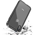 Miniatyrbilde 7 av 7: iPhone X/XS deksel med skjermbeskytter Svart
