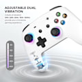 Miniatyrbillede 4 af 5: Switch Pro Controller, Trådløs Switch Controller med LED-lys/Dobbelt Vibration, Fjernbetjening
