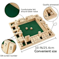 Miniatyrbillede 5 af 5: Shut The Box Terningspil til 4 Spillere - Perfekt til Familiemøder og Fester