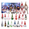 Miniatyrbillede 1 af 5: Julemandens Adventskalender 2024 | 24-delt Julemandens Dekorerede Adventskalender | 24 Dages Nedtælling til Jul Samlefigur
