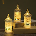 Miniatyrbillede 3 af 5: Eid Lanterne LED Lys Ramadan Natlys Ornament Dekorativ Lampe til Hjem Nyårs Fødselsdagsfest Baggrund