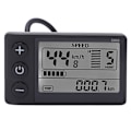 Miniatyrbillede 3 af 5: Elektrisk Cykel S866 LCD Display Meter 24V 36V 48V Kontrolpanel med Vandtæt Stik