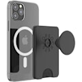 Miniatyrbilde 4 av 8: PopSockets PopWallet+ for Magsafe med Grip Svart