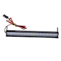 Miniatyrbild 2 av 11: RC Ljusramp 15 LED Lampor 1/10 Simulerings RC Crawler Aluminium Legering LED Universal Takljusramp