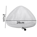 Miniatyrbillede 3 af 5: 6 stk Genanvendelige Mikrofiber H2O Dampmopp Udskiftningspuder Tilbehør Dampmopp Rengøringsklud