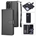 Miniatyrbillede 2 af 5: Samsung Galaxy S22 Ultra 2-i-1 Magnetisk Wallet Cover Sort sort