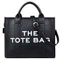 Miniatyrbilde 2 av 5: REMAKE Totebag for Kvinner, PU-Lær Totebag, Svart KLB