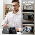 Miniatyrbillede 7 af 8: Samsung S24 FE Etui med RFID Beskyttelse / Magnetisk Wallet Etui med Kortholder