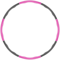 Pikkukuva 2 / 3: Painoilla varustettu hulavanne - 2,3 kg Hula Hoop