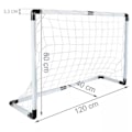 Miniatyrbillede 4 af 5: Fodboldmål til børn - Med bold & pumpe
