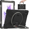 Pikkukuva 1 / 5: SKALO Samsung Tab S7 FE Extra Shockproof Armor 360 Kätevä/Teline Harmaa