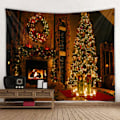 Miniatyrbillede 1 af 5: /#/150cm*100cm, Julepynt Baggrundsstof Tapet/#/